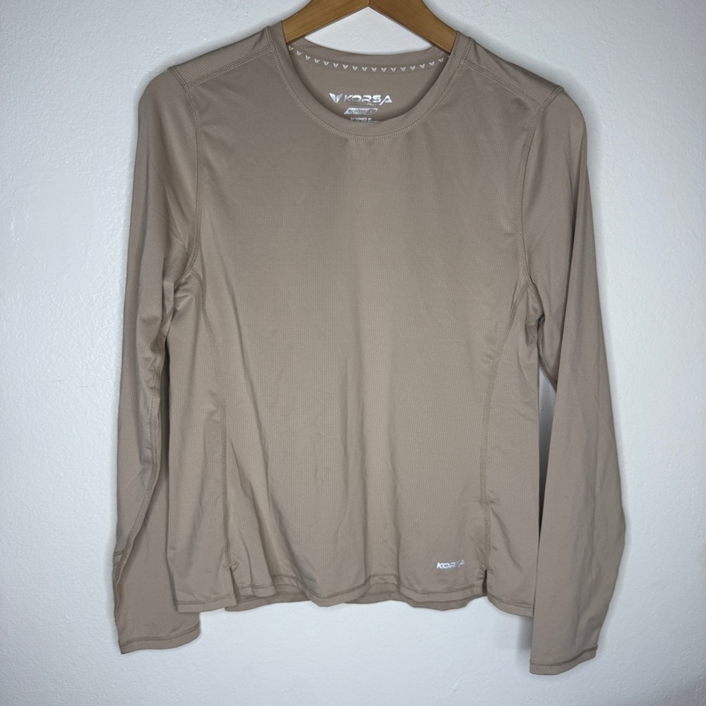 Korsa Road Runner Long Sleeeves Shirt Sz S Women’s